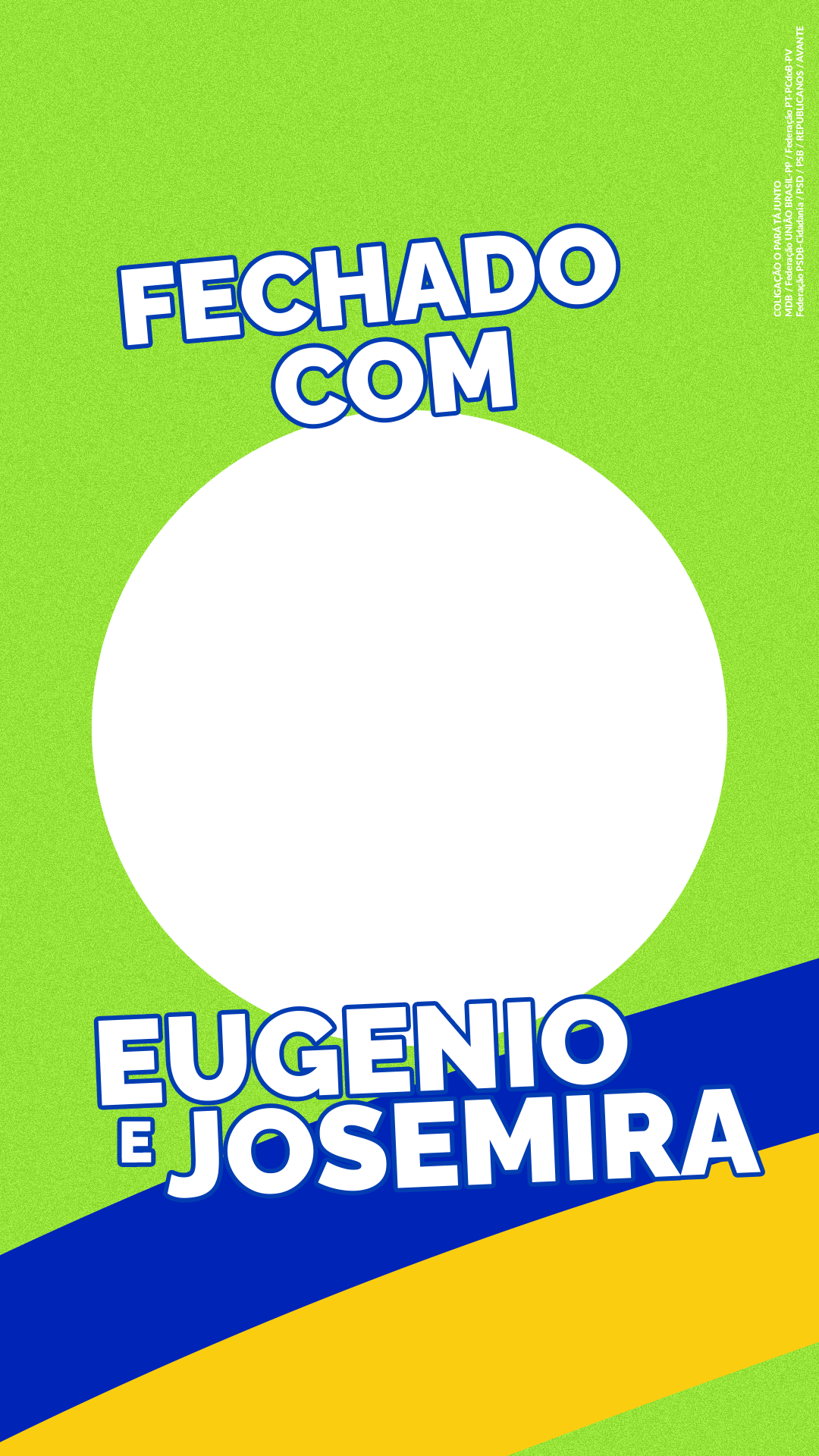 Story · Fechado com Eugenio e Josemira